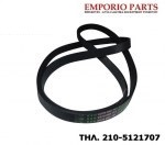 Ιμάντας ραβδωτός πλυντηρίου ρούχων 6PJE1296 BOSCH  00491680